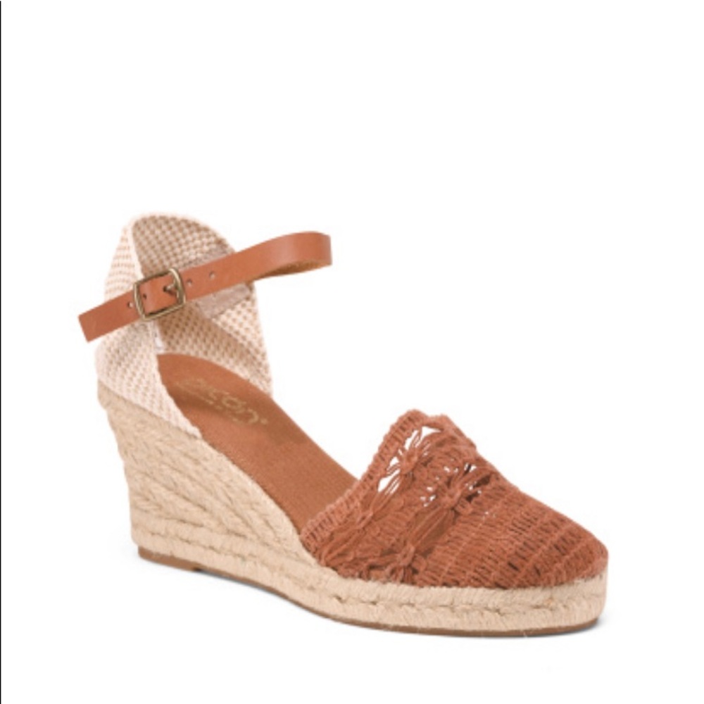 MADE IN SPAIN Wedge ESPADRILLE size 6.5
